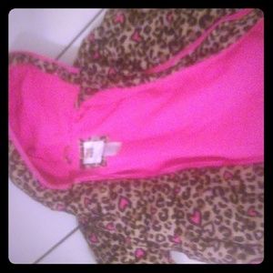 Toddler 3t leopard puffer jacket